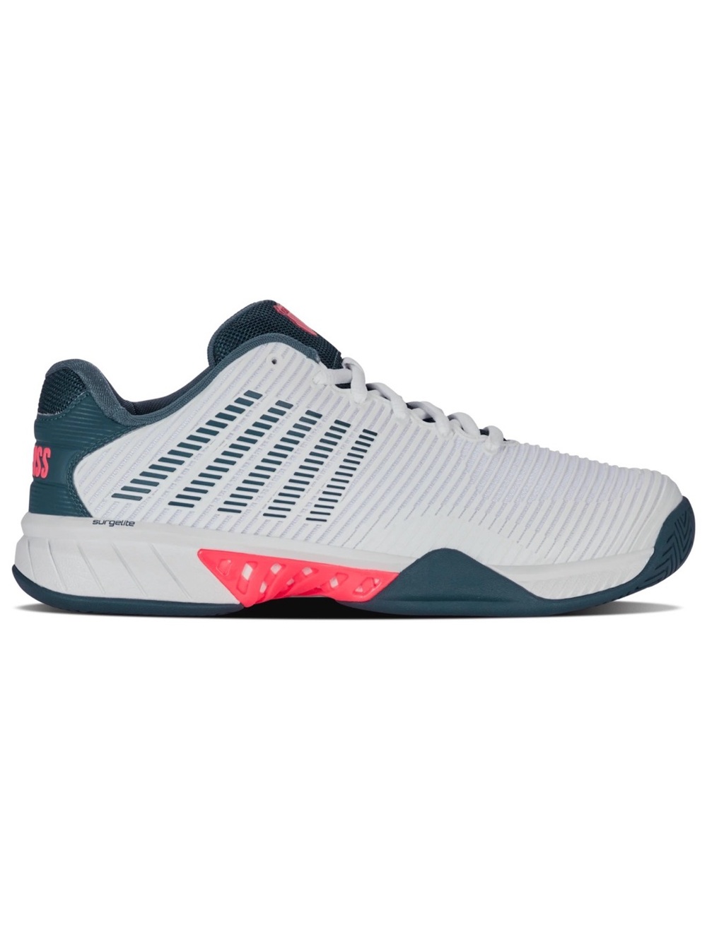 K-Swiss Hypercourt Express 2 Tennis Shoes Men’s 9.5 White Blue Pink